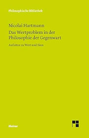 Hartmann Philosophie Wertproblem COVER