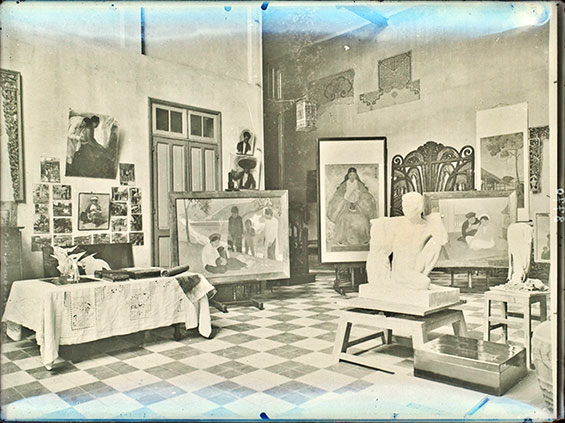 FR VT Werke in der Kunsthochschule Hanoi um 1930