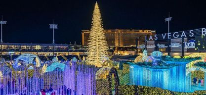 Las Vegas zu Weihnachten